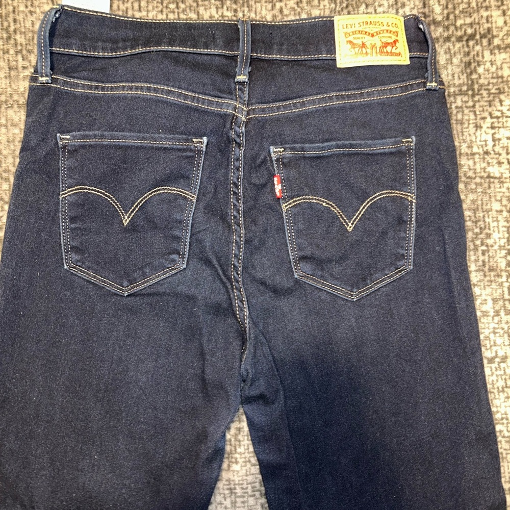 Levi's Women's Skinny Jeans - Dark Blue